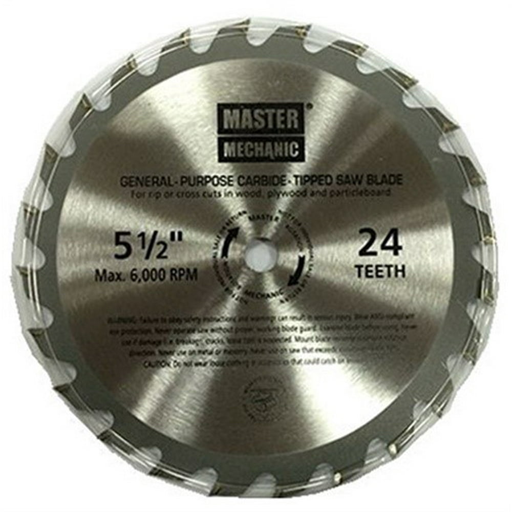 Jinding Group 180077 Circular Saw Blade, 5.5In., 24Teeth