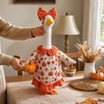thumbnail image 5 of Qwtwty Thanksgiving Garden Goose Costume, 23" Fall Farmhouses Lawn Goose Decorative Outfit for Outdoor Patio Yard Garden Holiday Party Decor, 5 of 7