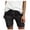 Black, variant on IROINNID Women's Casual Shorts Hole Frayed Hem Jean Shorts