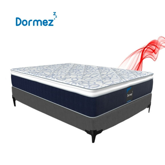 Colchón Matrimonial Dormez All Confort + Box Matrimonial