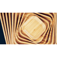thumbnail image 3 of WILMAX BAMBOO SET OF OVAL PLATTERS (17" X 12.5" SET OF 3), 3 of 3