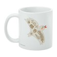 thumbnail image 3 of Christmas Peace Wreath Dove Bell White Mug, 3 of 5