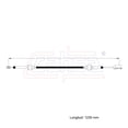 thumbnail image 3 of Cable Chicote Acelerador CAHSA Selector Std Compatible Con Hyundai Attitude 1.4L 1.6L 2007 2008 2009 2010 2011, 3 of 7