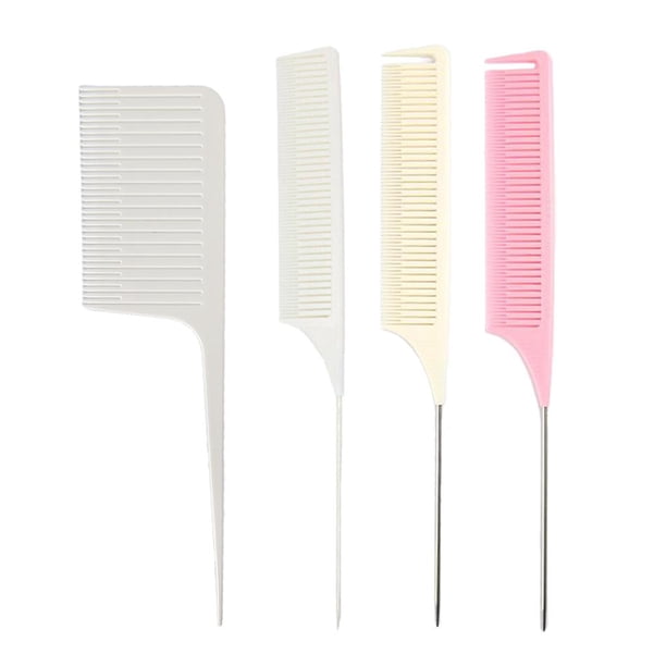 Paquete de 5 antiestáticas que resaltan las peinetas para el cabello, suaves para peinar y fáciles de operar, te hacen más y h C