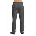 thumbnail image 2 of Men‘s Open Bottom Terry Sweatpants  Elastic Drawstring Waistband  Charcoal Grey S,charcoalgrey(openbottom),L, 2 of 4