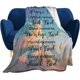 thumbnail image 1 of LHSHID Christian Blanket Inspirational Thoughts Throw Blanket Bible Verse Prayers Get Well Soon Blankets Soft Lightweight Flannel Blanket 60x80in, 1 of 6