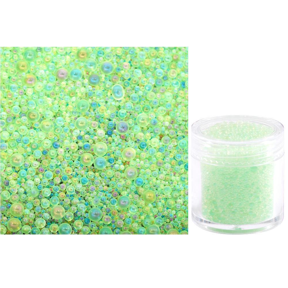 Mini Bubble Colored Glass Beads For Diy Silicone Epoxy Resin Mold Filling Resin Jewelry Nail Art Decoration B7G1