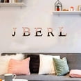 26 Letters DIY 3D Mirror Acrylic Wall Sticker Decals Home Decor Wall