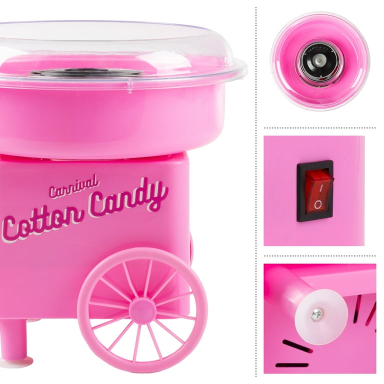 Great Northern Popcorn Cotton Candy Machine, Pink - Walmart.com
