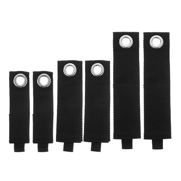 Storage Straps for Tools, Hoses, Rope, RV, Garage-Assorted 6 Pack（10"/13"/17"）