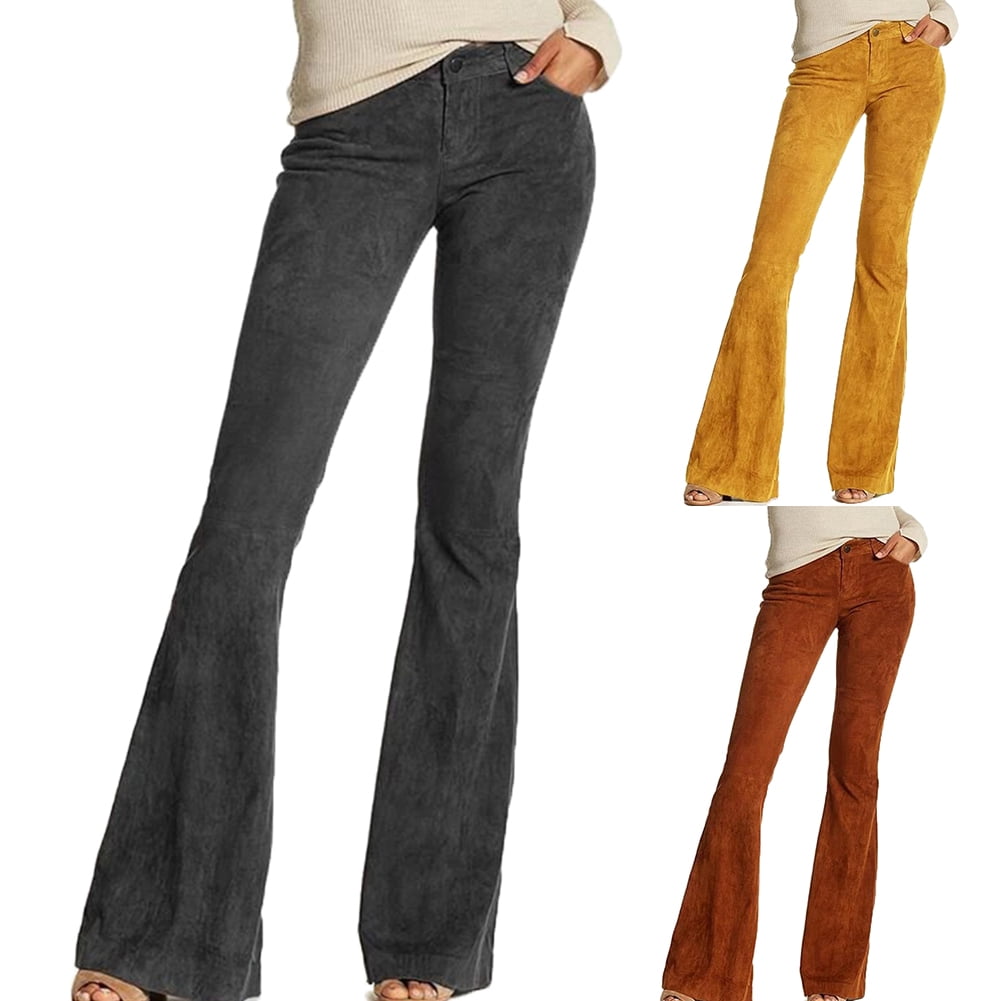 wide leg colored pants