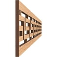 thumbnail image 3 of Ekena Millwork 46 1/4"W x 6"H x 3/8"T Tulum Fretwork Moulding, Hickory, 3 of 13