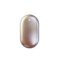 thumbnail image 1 of Calentador de manos Pebble, mini calentador de manos portátil, 2 en 1, recargable, impreso, 1 of 5
