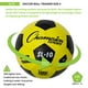 Champion Sports SL10 Ballon de Football Entraîneur Jaune et Noir - Taille 4 – image 3 sur 4