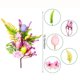 thumbnail image 3 of Adornos florales de Pascua con huevos y flores artificiales | Tallos decorativos para coronas, centros de mesa y decoración primaveral del hogar., 3 of 6