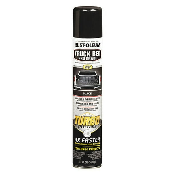 Rust Oleum 340455 Truck Bed Coating Black Textured 24 Oz Walmart Com Walmart Com