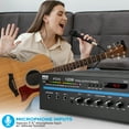 thumbnail image 5 of Pyle PT210 Compact 120 Watt Microphone PA Mono Amplifier Speaker Receiver System, 5 of 7