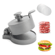 thumbnail image 1 of Prensa Carne para Hamburguesas Molde Aluminio Grosor Ajustable con 100 Papeles Antiadherentes, Máquina de Aplanador de Carne Xtellar plateado, 1 of 3