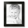 thumbnail image 2 of ArtToFrames 11" x 14" Honors Black with Silver Picture Frame, 11x14 inch Black Wood Poster Frame (WOM-5157), 1 Pack, 2 of 6
