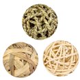 thumbnail image 1 of 3PCS Rabbit Chew Ball Interactive Woven Small Animal Grass Ball Parrot Ball Toy, 1 of 10