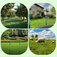 thumbnail image 6 of 4 Feet Sturdy Metal Fence Posts, Pack of 10, No  U Post for Garden Wire Fencing, 6 of 8