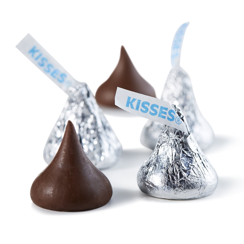 Hershey S Kisses Milk Chocolate Candy 40 Oz Walmart Com.