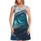 thumbnail image 1 of Fotbe Airplane Shark Vestido de Verano sin Mangas para Mujer – Vestido Midi Línea A, Estilo Camiseta Floral, Vestido Playero Casual y Fluido, 1 of 7
