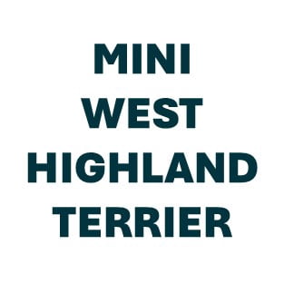 Mini West Highland Terrier Pill Butter