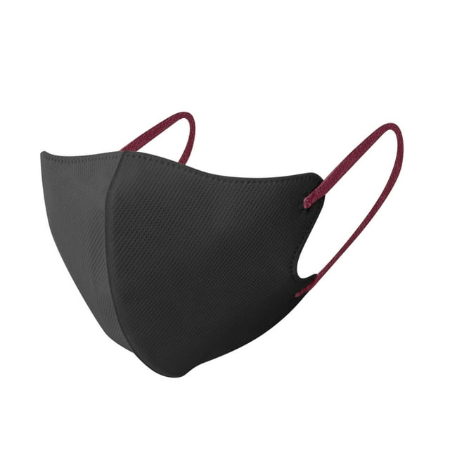 Riforla Lot de 30 3D - Visage - Protection Jetable contre les Allergies pour Activités de Plein Air, Voyage et Usage Quotidien Camping et Randonnée Noir