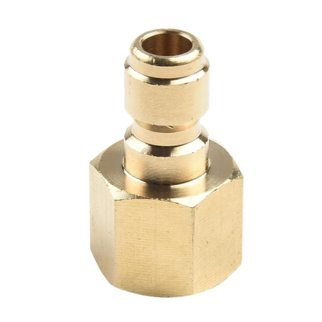 GLFILL G1/4 High Pressure Washer Coupler Copper Quick Connect Fitting Male Thread Accessorie Car Washer Adapter Garden Irrigation Joint #3