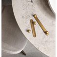 thumbnail image 6 of Goo-Ki Antique Brass Cabinet Knobs with Backplate- 7.6''(192MM) Hole Centers Zinc Alloy Cabinet Handle with 1.2''(30MM) Dia Double Cabinet Knobs, 2 Pack, 6 of 7