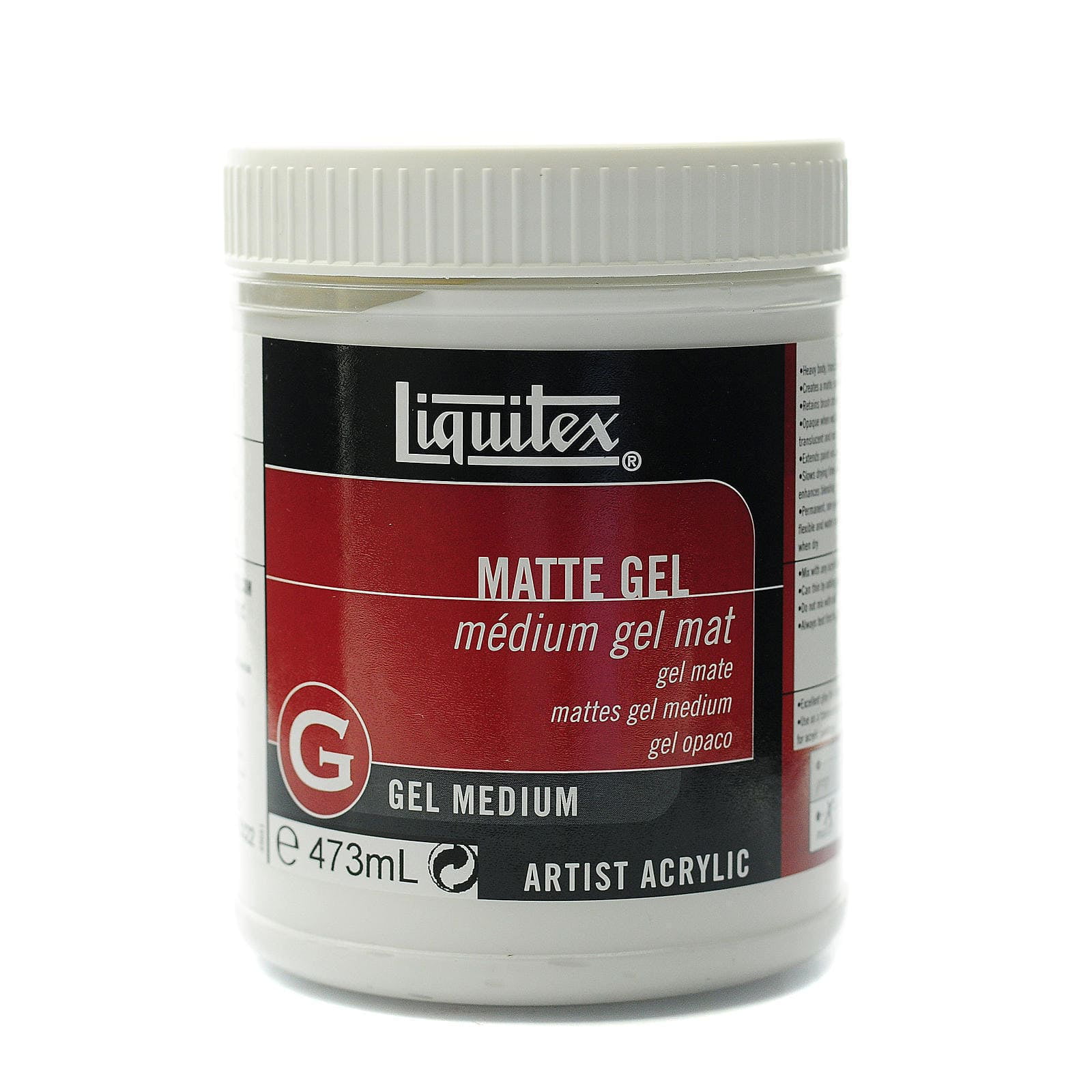 Liquitex Acrylic Matte Permanent Varnish - Size: 32 oz.