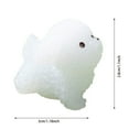 thumbnail image 3 of Huanglei Glow In Dark Miniature Resin Puppy Figurines Cute Dog For Micro Bonsai，It Glows Automatically In The Dark And Is Available In Six Sizes., 3 of 5
