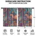 thumbnail image 2 of Blackout Kids Curtains,Paisley Pattern Childrens Insulated Curtains Set Of 2,Bedroom Essentials,Toddler Room Decor 42"x54"(106x137cm), 2 of 4