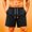 Black, variant on WIZUTIZ Men's Athletic Shorts Summer Cool Feel Elastic Waist Wide Leg Sports Five-Point Bottoms Twill Breathable Drawstring Relaxed Fit for Casual Outdoor Daily Wear Mens Fashion