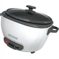 thumbnail image 7 of BLACK+DECKER 28-Cup Cooked/14-Cup Uncooked Rice Cooker and Food Steamer, White, RC5280, 7 of 7