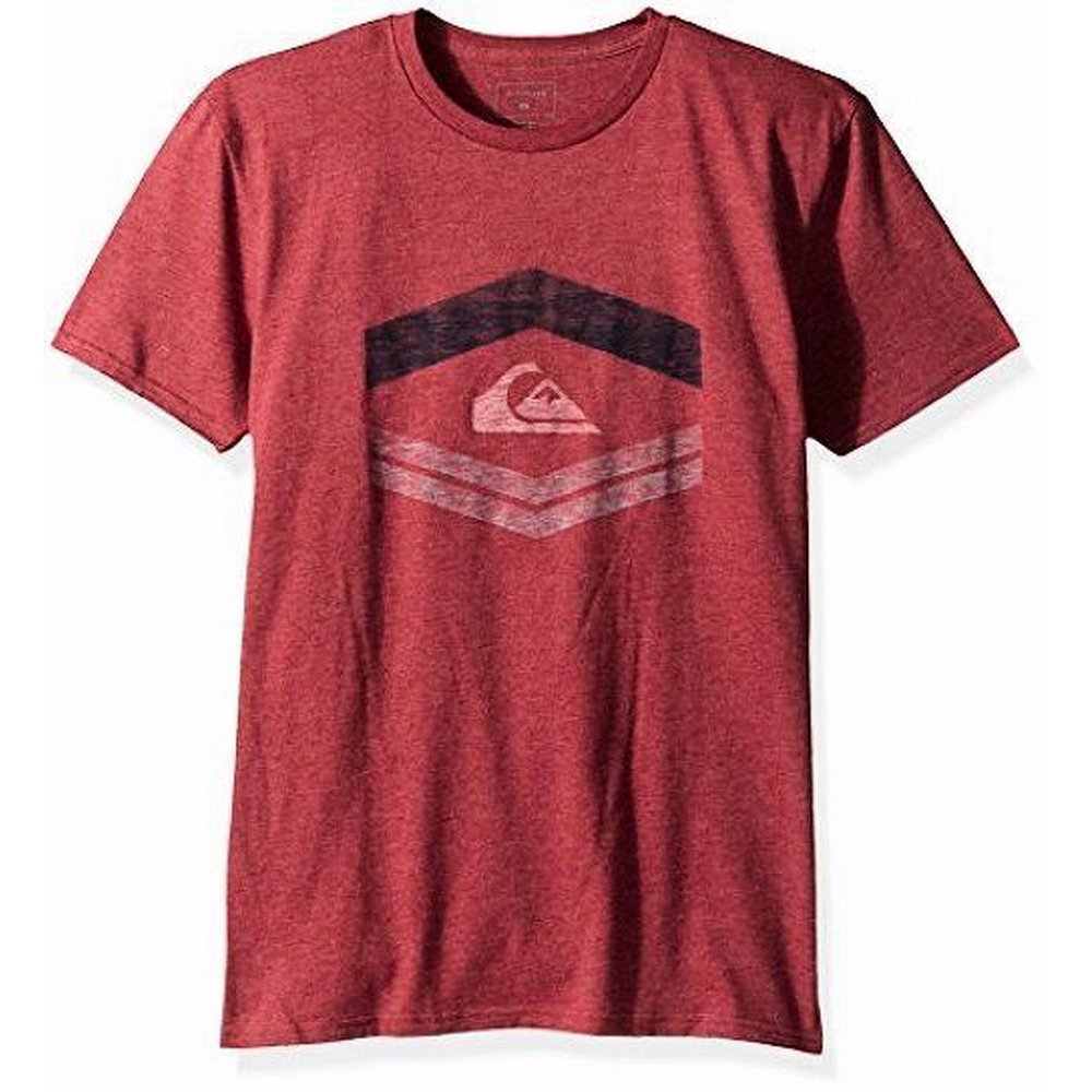 red quiksilver shirt