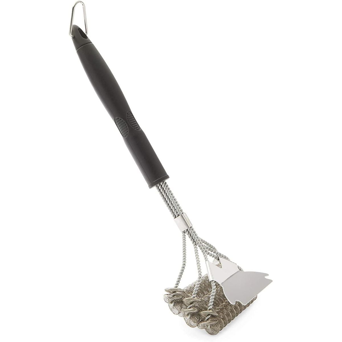 Bristle Free Grill Brush and Scraper, Cleaning Tools for Gas Grill, BBQ Barbeque, 17 in