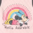 thumbnail image 5 of Disney Minnie Mouse Bodysuit and Quilted French Terry Overall Newborn to Infant, 5 of 5