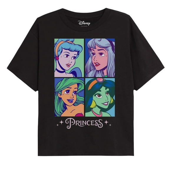 Disney T-Shirt Princesse Filles Visages