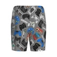 thumbnail image 5 of Easygdp Video Game Men's Short Pajama Pants, Sleep Shorts, Household Pants, Casual Pants with Pockets - 3X-Large, 5 of 9