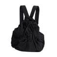 thumbnail image 4 of Bolsa de gimnasia de moda portátil de mochila casual de mochila para adultos caminando para acampar Negro, 4 of 8