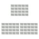 thumbnail image 4 of Paquete de 50 sobres de papel Kraft Wosthever materiales reciclables multiusos duraderos gris plateado 155 x 105 mm (M), 4 of 6