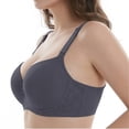 thumbnail image 4 of Txenfivo Plus Size Bras for Women Lace Push Up Full Coverage Underwire T-Shirt Bra Lightly Lined Womens Everyday Comfort Bra, 36C-50DDD, 4 of 8