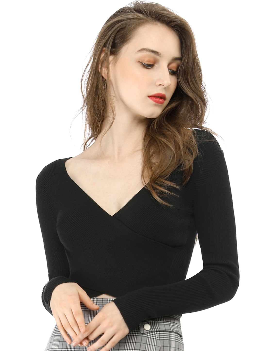 slim fit sweaters womens