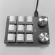thumbnail image 1 of Perilla de teclado para juegos macro, 9 teclas, 2 perillas, programación, teclado mecánico con una sola mano Tmvgtek Para estrenar, 1 of 8
