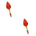 thumbnail image 1 of Juego de corcho de pesca Eigraketly 4 tamaños plástico rojo, 1 of 6