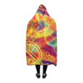 thumbnail image 2 of HATIART Musical Coloré Couverture à Capuche Mode Pillant Polaire Polaire Couverture Portable Jeter Couverture 56x80 Pouces, 2 of 2