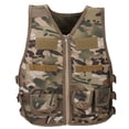 thumbnail image 2 of Chaleco de camuflaje ajustable para niños Multi-Pocket Kids Army Vest Enfants Games Vest for Outdoor CS, 2 of 8