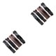 thumbnail image 2 of Qarigey Pack of 4 Bracelets Leather Bangle Gift Wrist Leisure Stylish Wristband Personalized Wedding Wrap Wearable Casual Jewelry 2Conjunto, 2 of 6